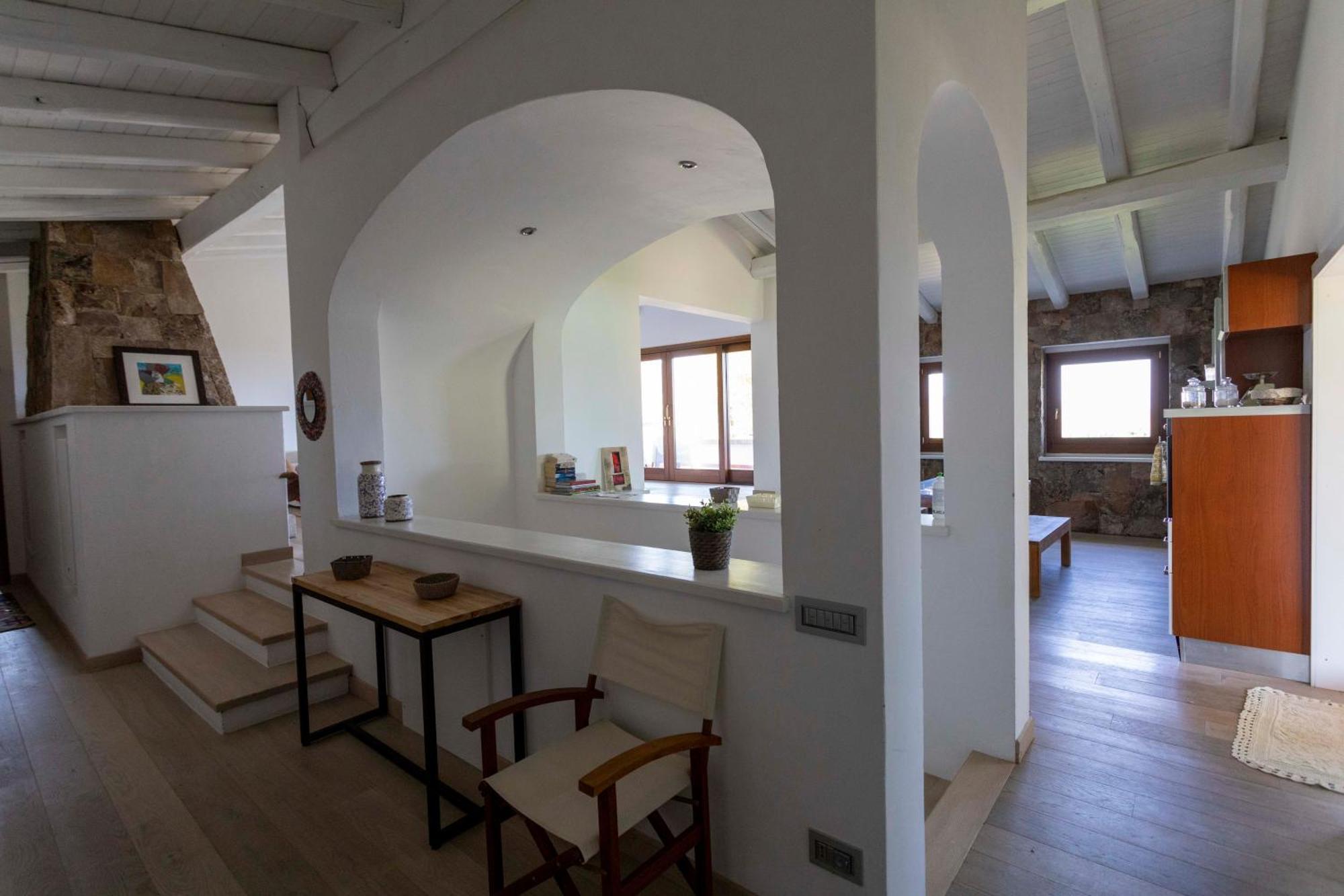 Villa Alba Esclusiva Villa Con Piscina A Sfioro E Vista Mozzafiato Sul Mare Cugnana Luaran gambar