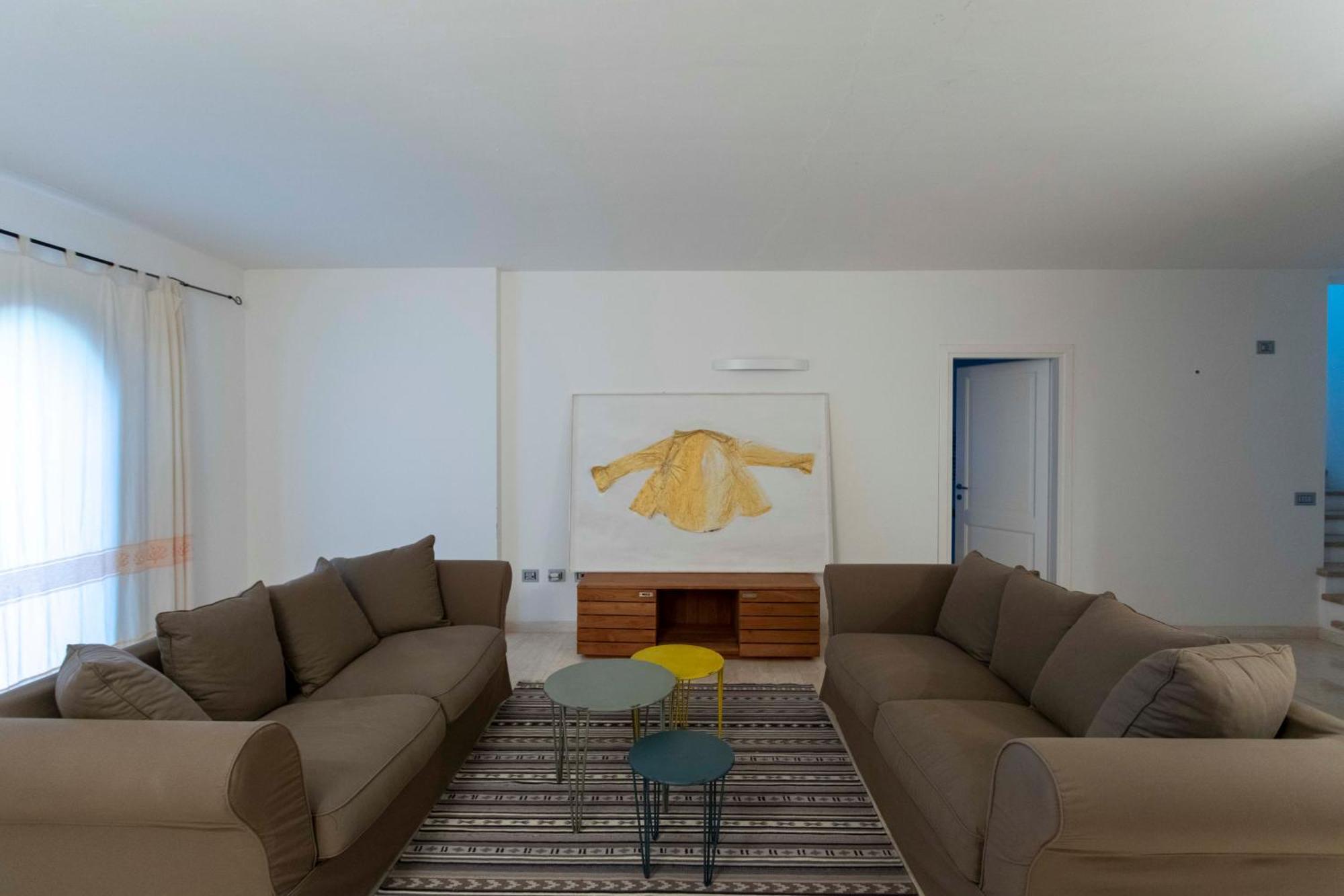 Villa Alba Esclusiva Villa Con Piscina A Sfioro E Vista Mozzafiato Sul Mare Cugnana Luaran gambar